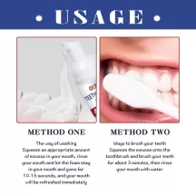 ouhoe teeth whitening mousse