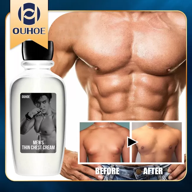 OUHOE Chest Tightening Cream for Men